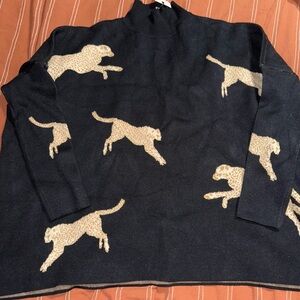 Leopard Oversized Sweater